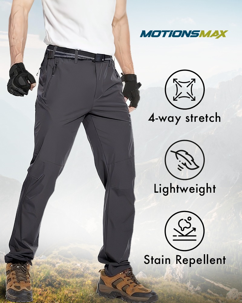 MotionsMax - Men's Outdoor Hiking Cargo Pants ad creative