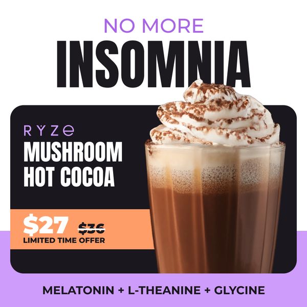 Mushroom Hot Cocoa – RYZE 广告素材