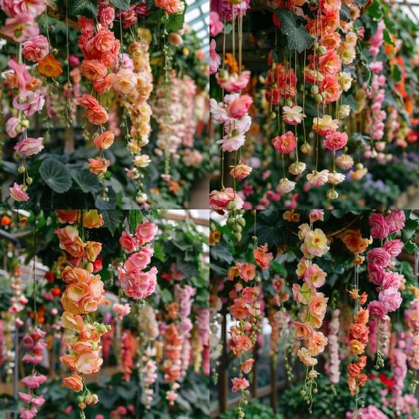 ✨Rare Breed-Draping Silk Begonia Seeds🌷 – Seedslover 广告素材