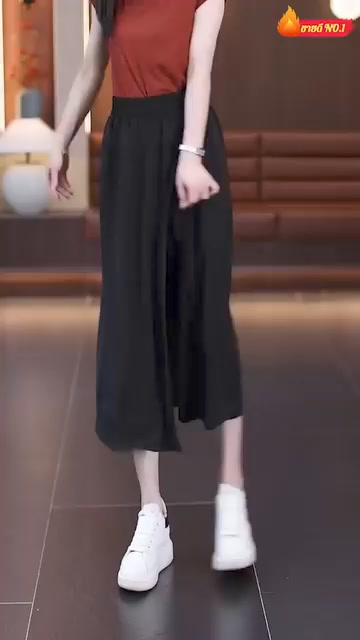 ８分丈ガウチョパンツ - 78buysale.com