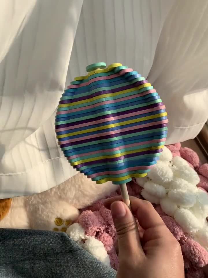 🎁Wooden Lollipop Stress Relief Toy🍭 广告素材