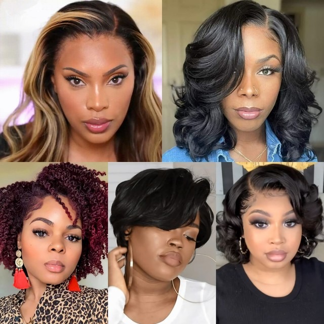 ANY 2 WIGS ONLY $40 广告素材
