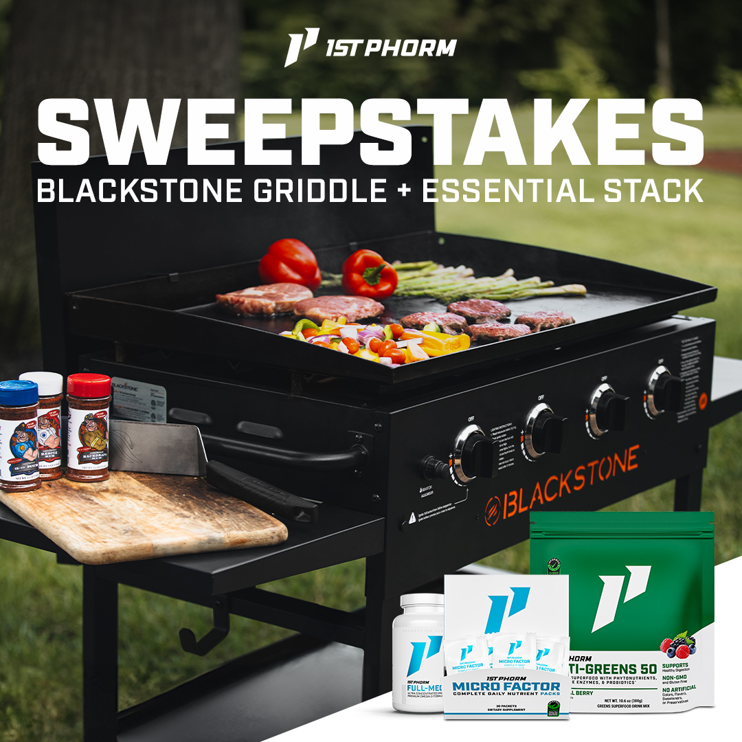 Blackstone Grill Sweepstakes | 1st Phorm 广告素材