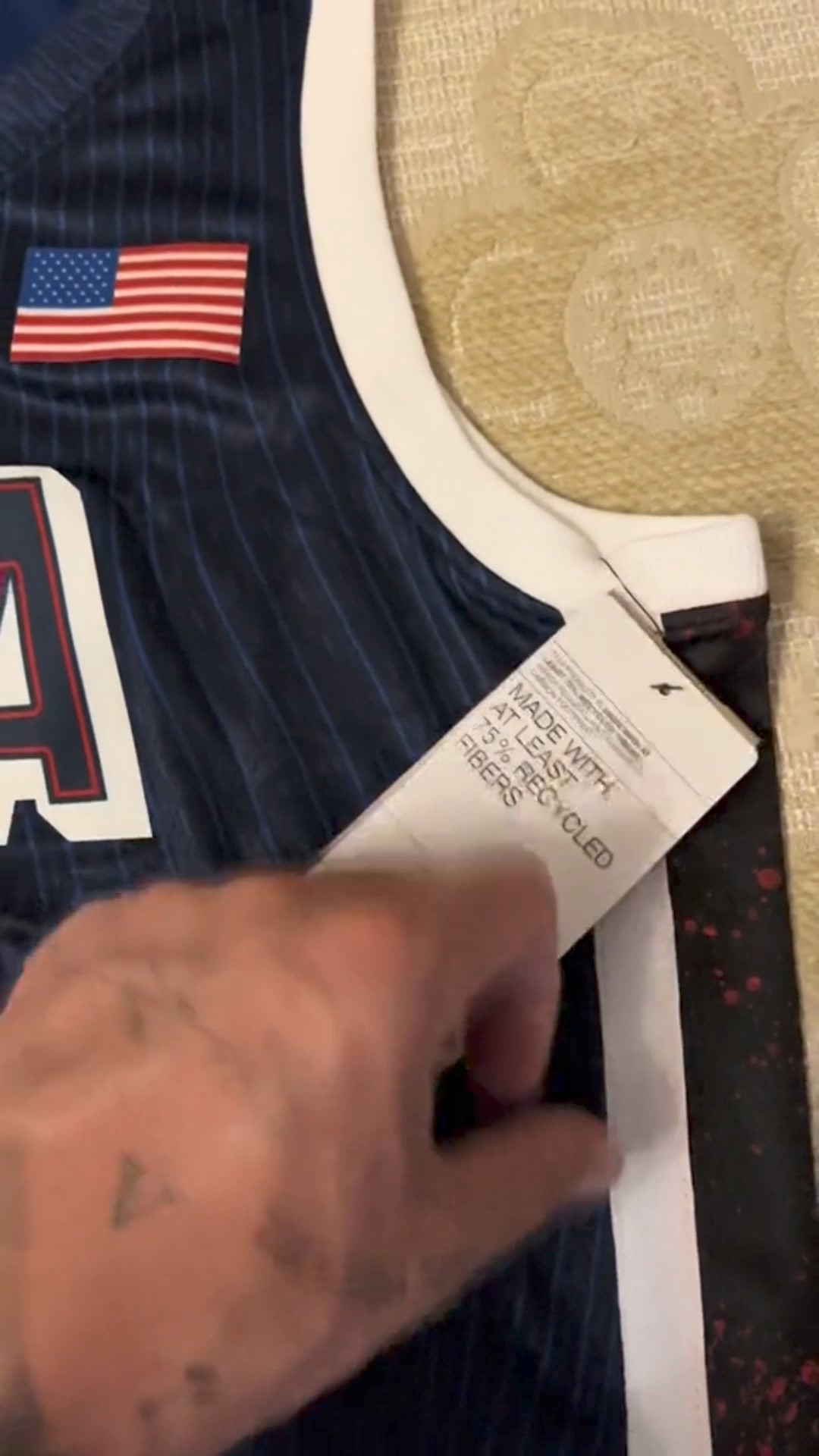 🇺🇲USA OLYMPIC JERSEY 广告素材