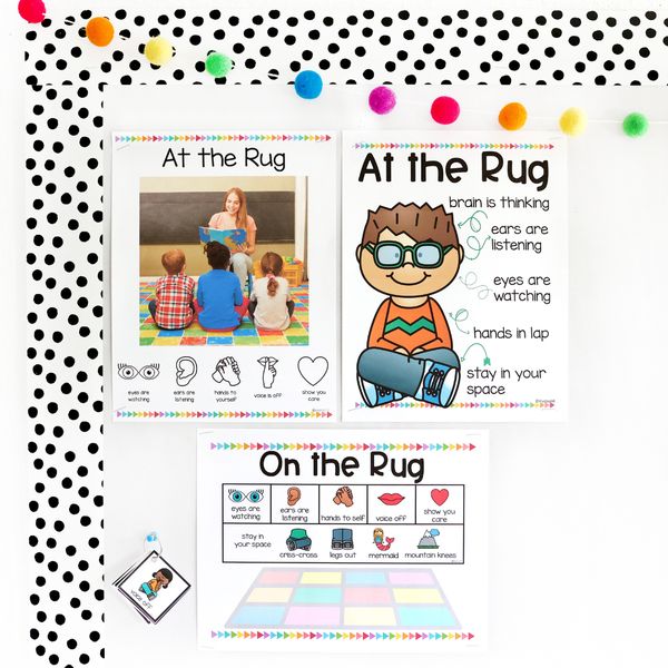 Classroom Procedure Visuals & Management Routines | Print & Digital Slides | BTS 广告素材