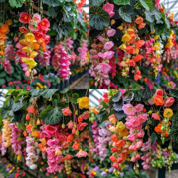 ✨Rare Breed-Draping Silk Begonia Seeds🌷 – Seedslover 广告素材