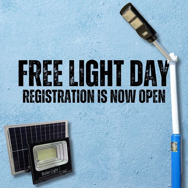 FREE Light Day Sale Early Registration Form 广告素材