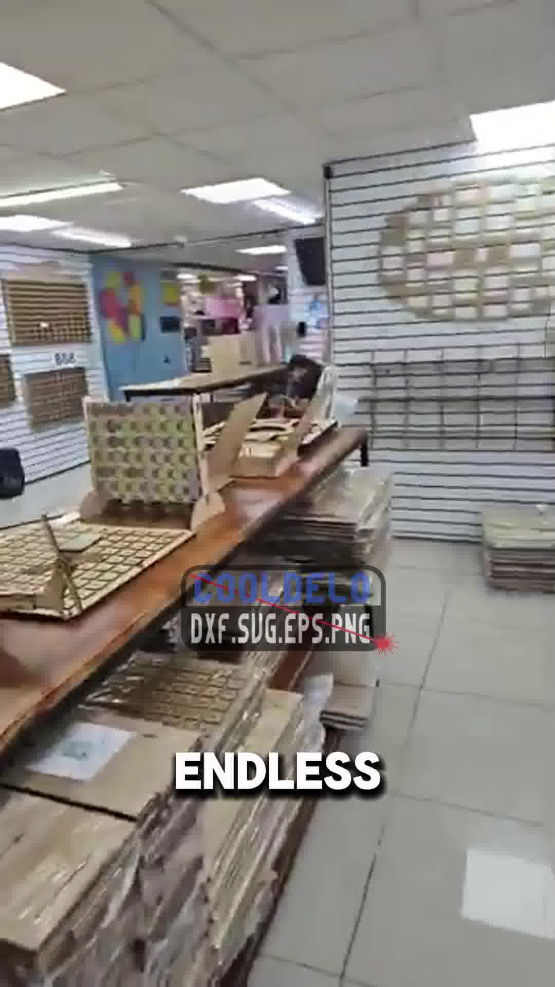 Mega Bundle +100,000 Laser Cutting Files by Cooldelo⢠| Perfect for Your Next Project 广告素材