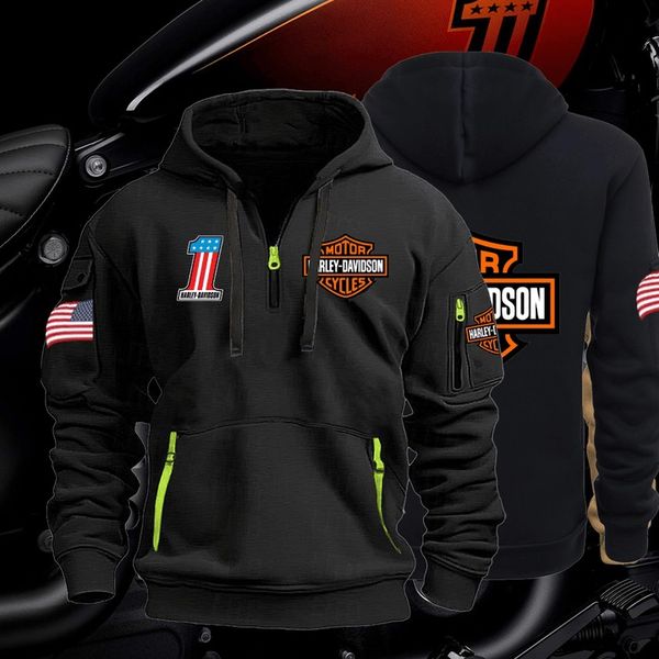 HD New Quarter Zip Unisex Hoodie - Make It Yours.