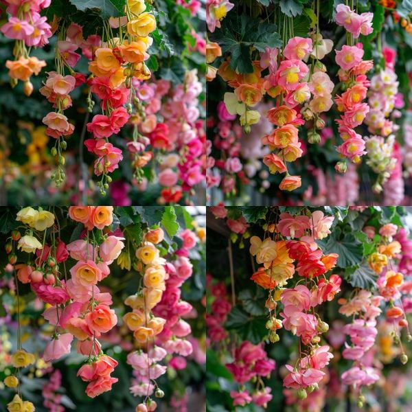 ✨Rare Breed-Draping Silk Begonia Seeds🌷 – Seedslover 广告素材