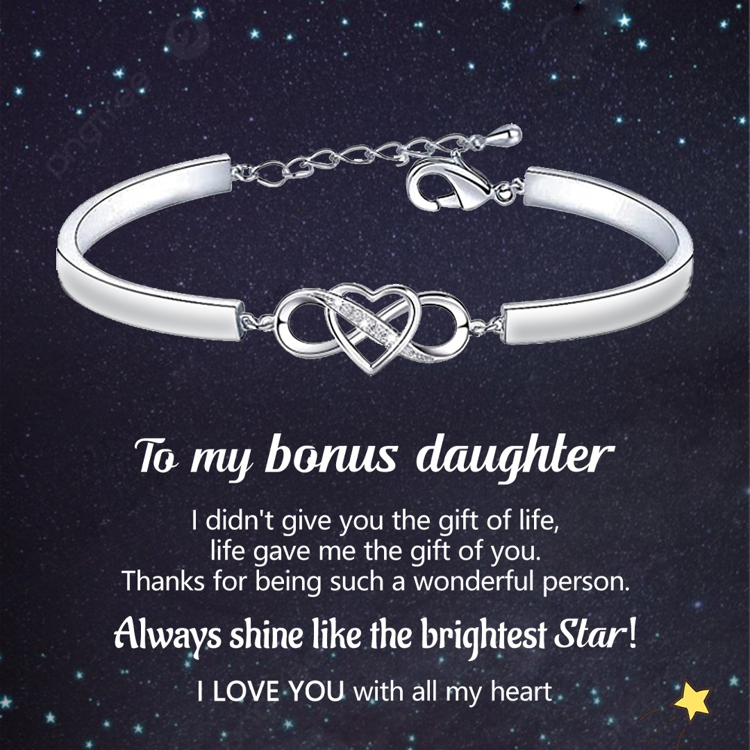For Daughter - Always Keep Me In Your Heart Infinity Bracelet ad creative