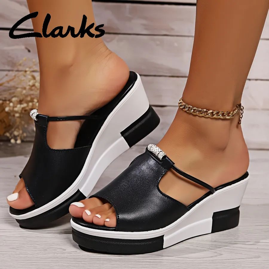 🔥BEST SELLER🔥Comfortable Orthopedic Platform Sandals for Women! ad creative