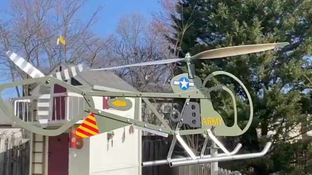 🔥Limited Handmade --🚁Helicopter Wind Spinner Aircraft Pinwheel✈️ ad creative