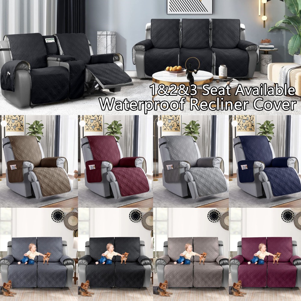 Waterproof Recliner Chair Cover with Double Straps ad creative