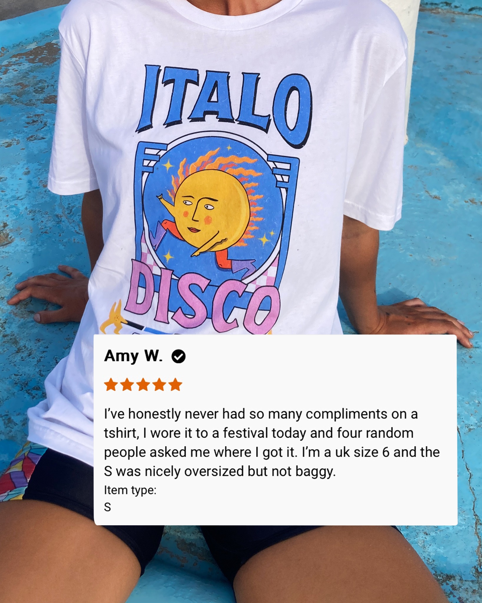 ITALO DISCO T-SHIRT 广告素材