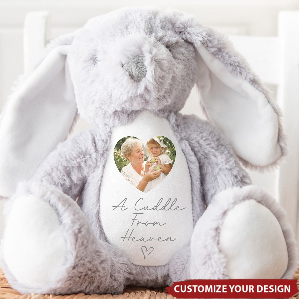 Personalized Memory Teddy Bear Memorial Present ad creative