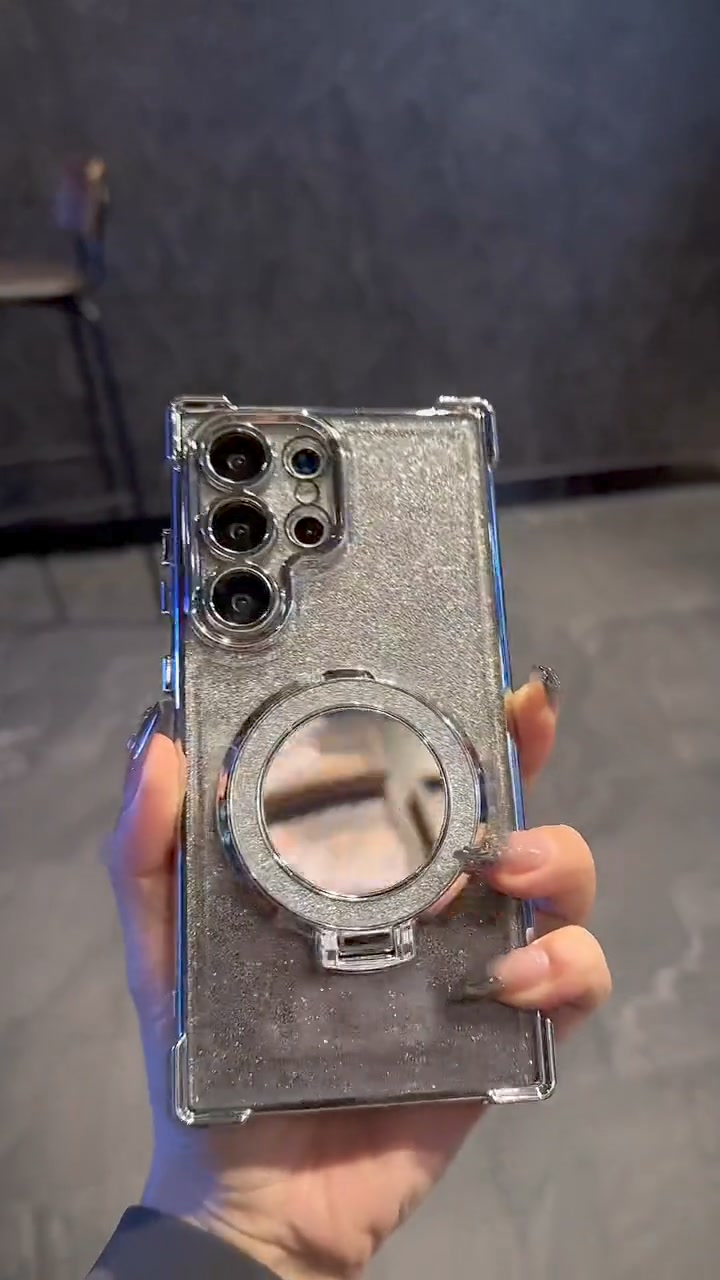 【新款福利 買1送1】Samsung/iPhone 電鍍透明亞克力四角氣囊防摔太空手機殼，强力防摔抗震，高清高透不發黃！！ 广告素材