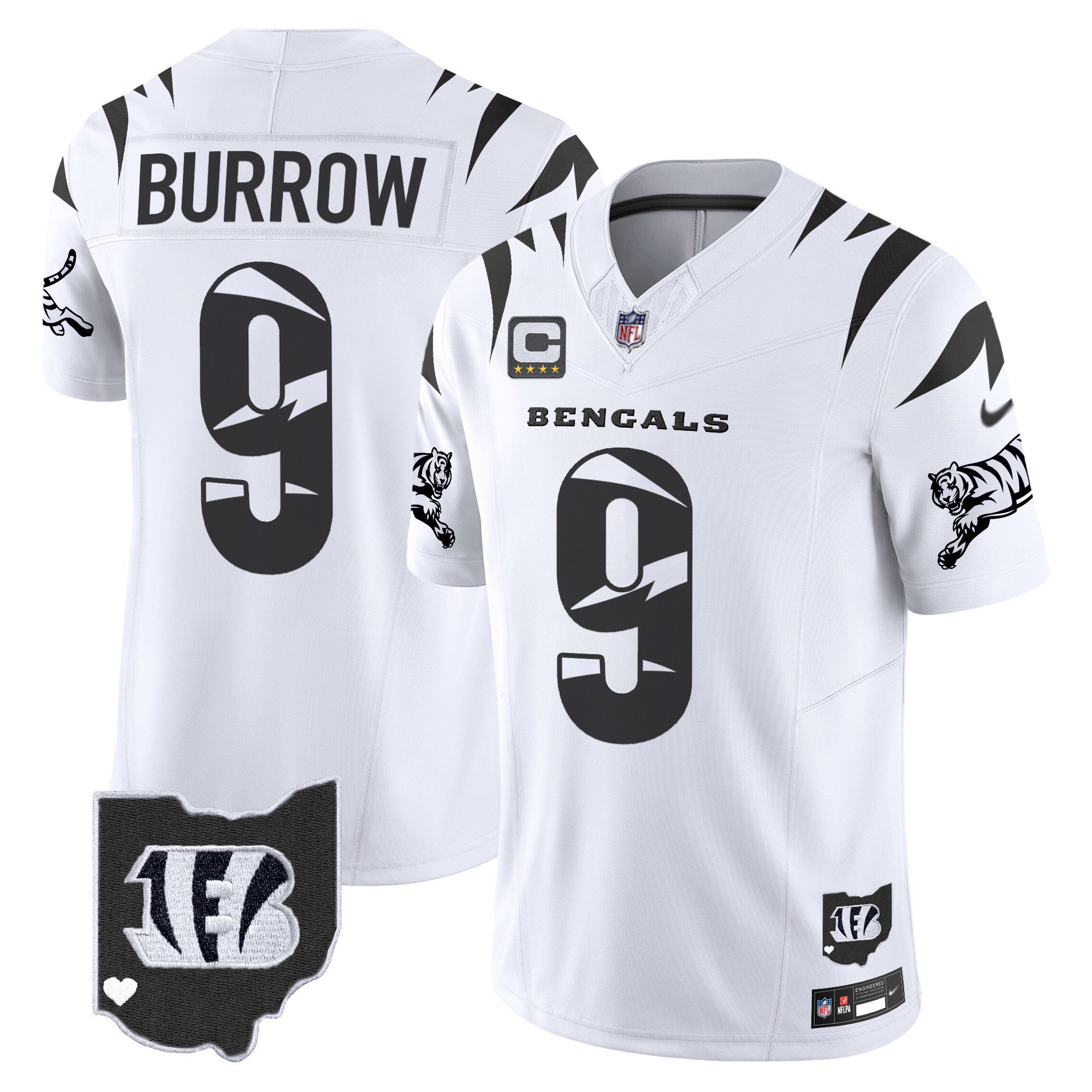 Men's Bengals Special Vapor Limited Jersey - All Stitched 广告素材