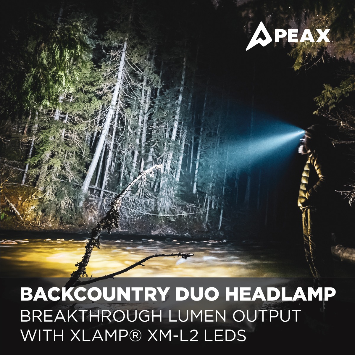 BACKCOUNTRY DUO HEADLAMP 广告素材