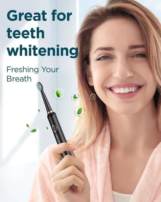 🔥 HOT SALE 49% OFF 🔥 Sonic Electric Toothbrush 广告素材