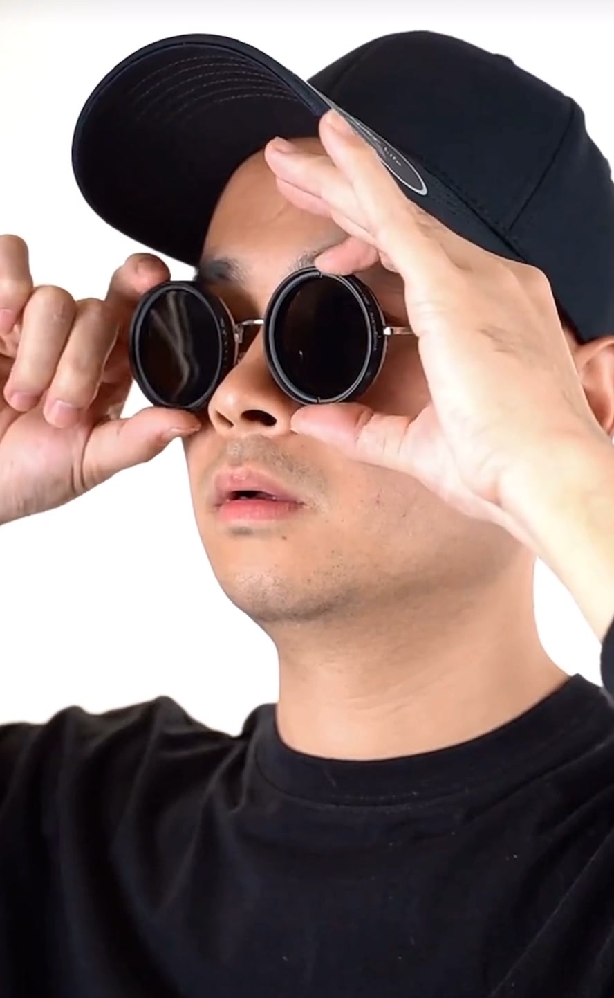 Polarized Glasses | Adjustable ND Filter 广告素材