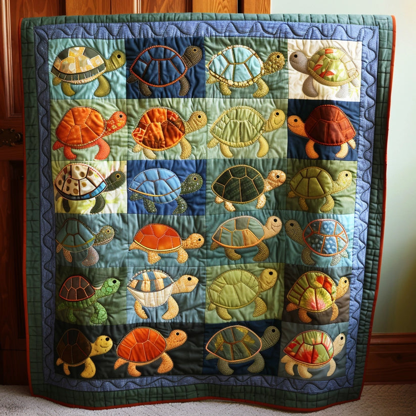 Turtle TAI020324150 Quilt Blanket 广告素材