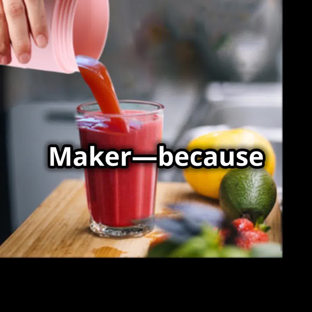 SmoothieGo: The Portable Smoothie Maker ad creative