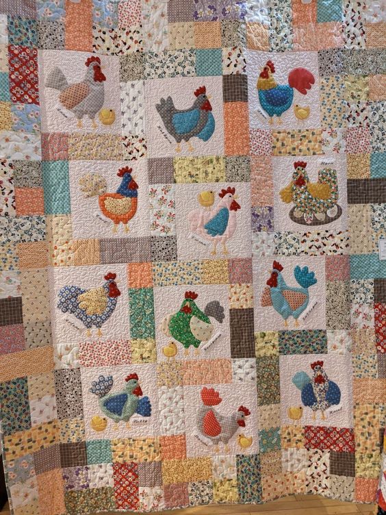 Chicken CLA271223218 Quilt Blanket 广告素材