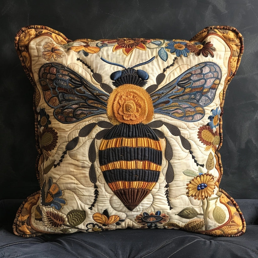 Bee TAI080324051 Quilted Pillow Case 广告素材