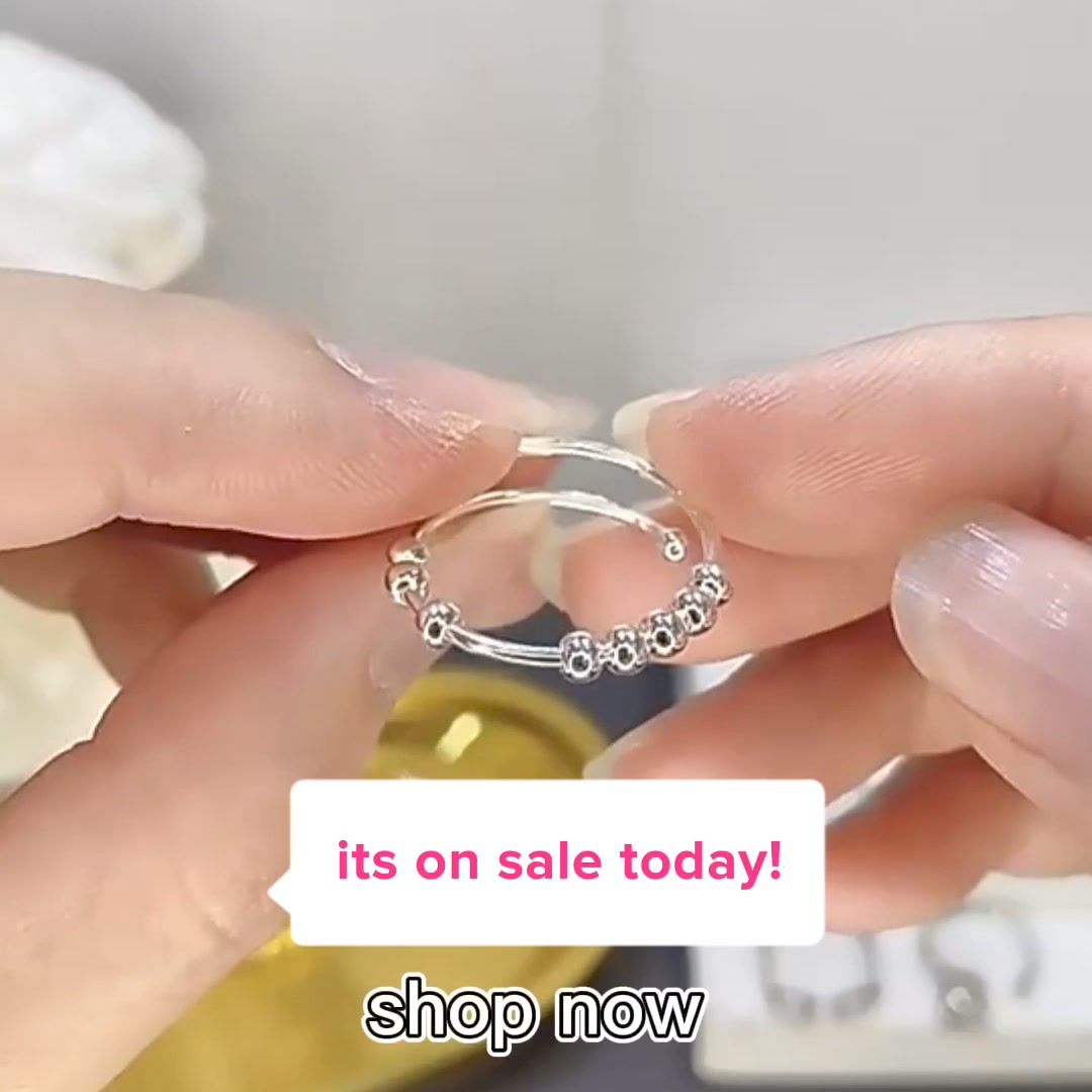 Fidget Beads Ring 广告素材