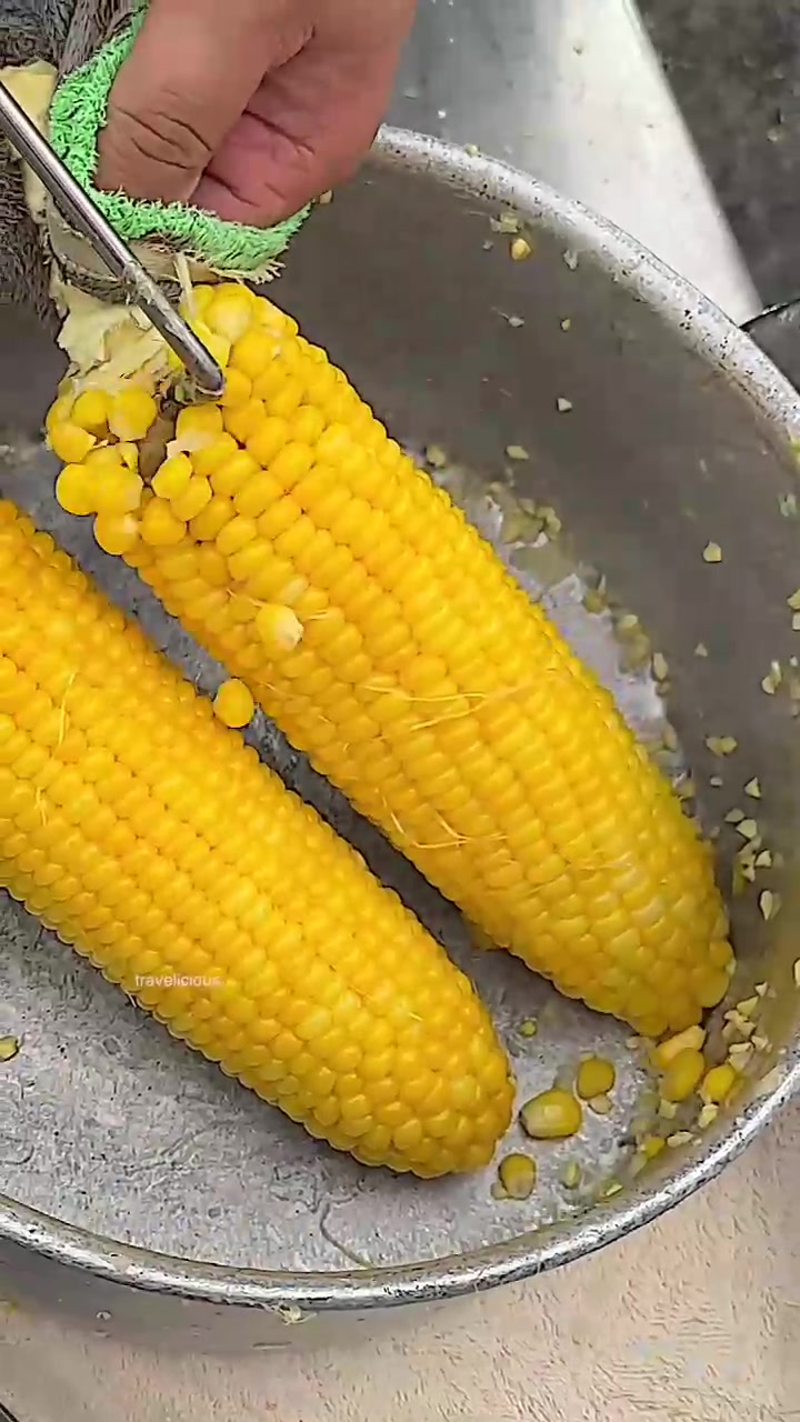 Easy Clean Corn Cob Peeler 广告素材