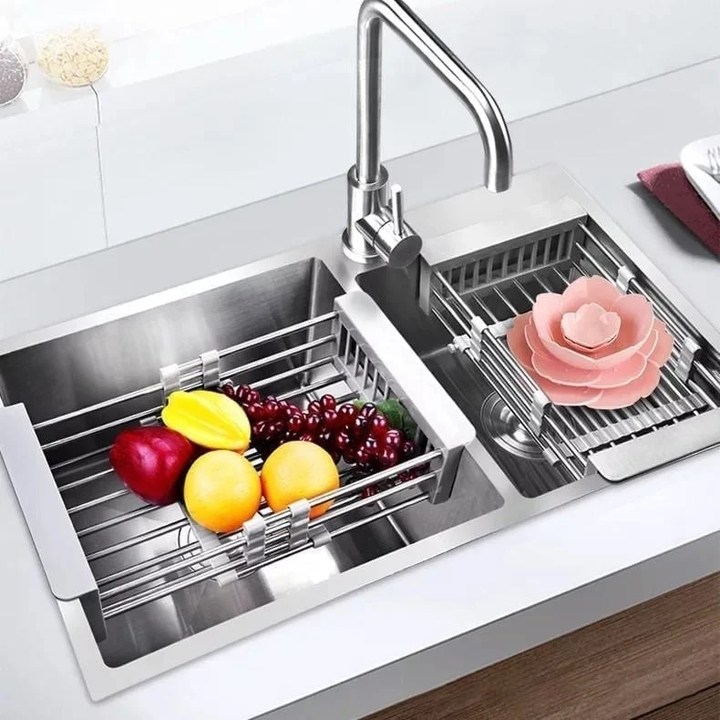 Extend kitchen sink drain basket 广告素材