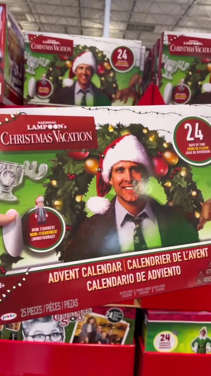 Christmas Vacation Advent Calendar 广告素材