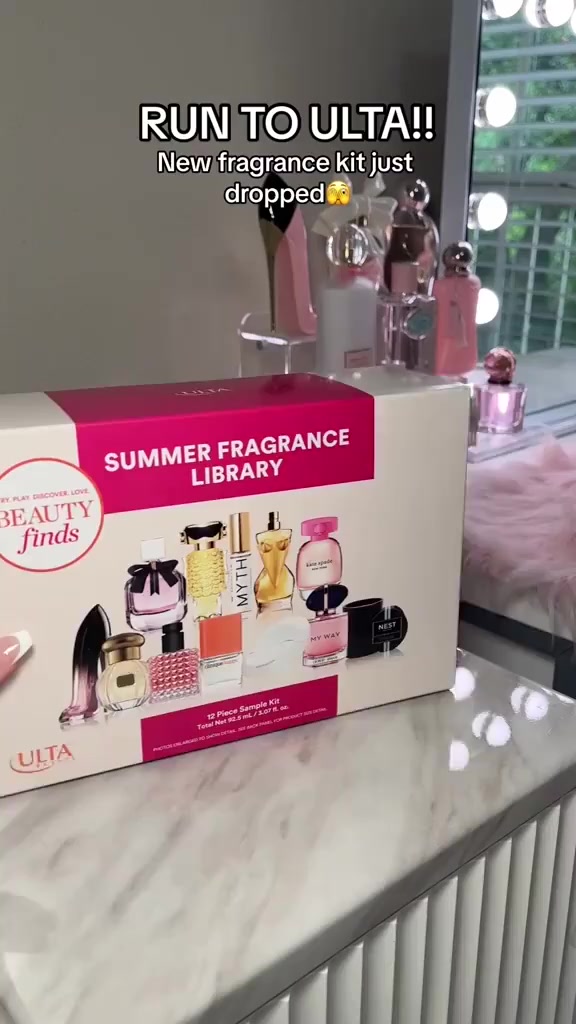 Perfume Mini Set 广告素材