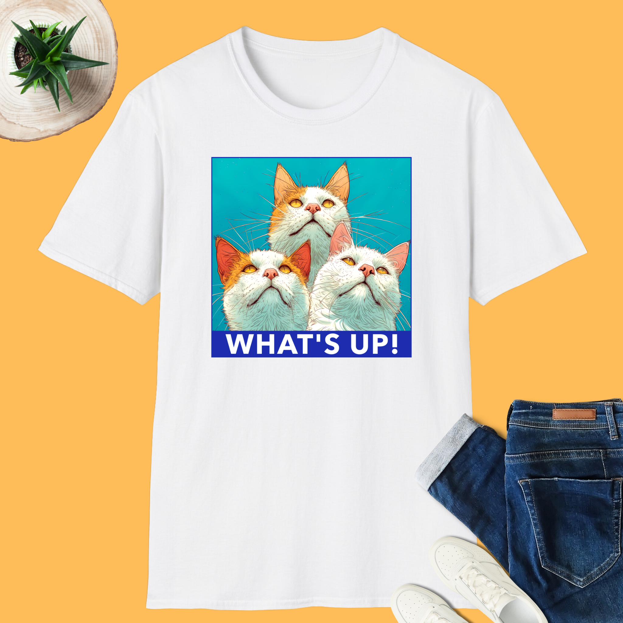 What's Up T-Shirt 广告素材