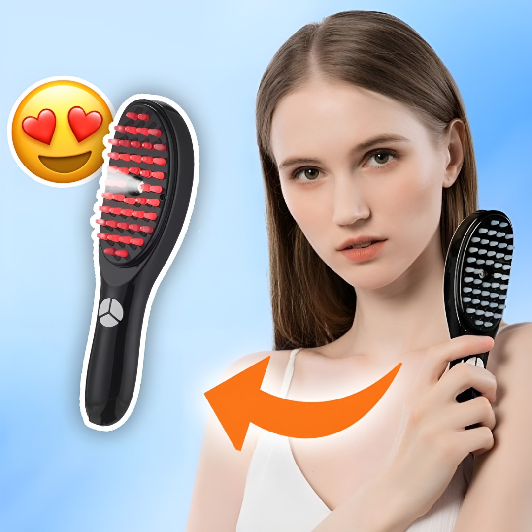 UltraGrowth™ - Electric Hair Therapy Comb 广告素材