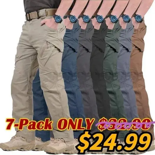 🔥Men's Assault Tactical Pants 🔥Lightweight Cotton Outdoor Military C - lzlzy582324 广告素材