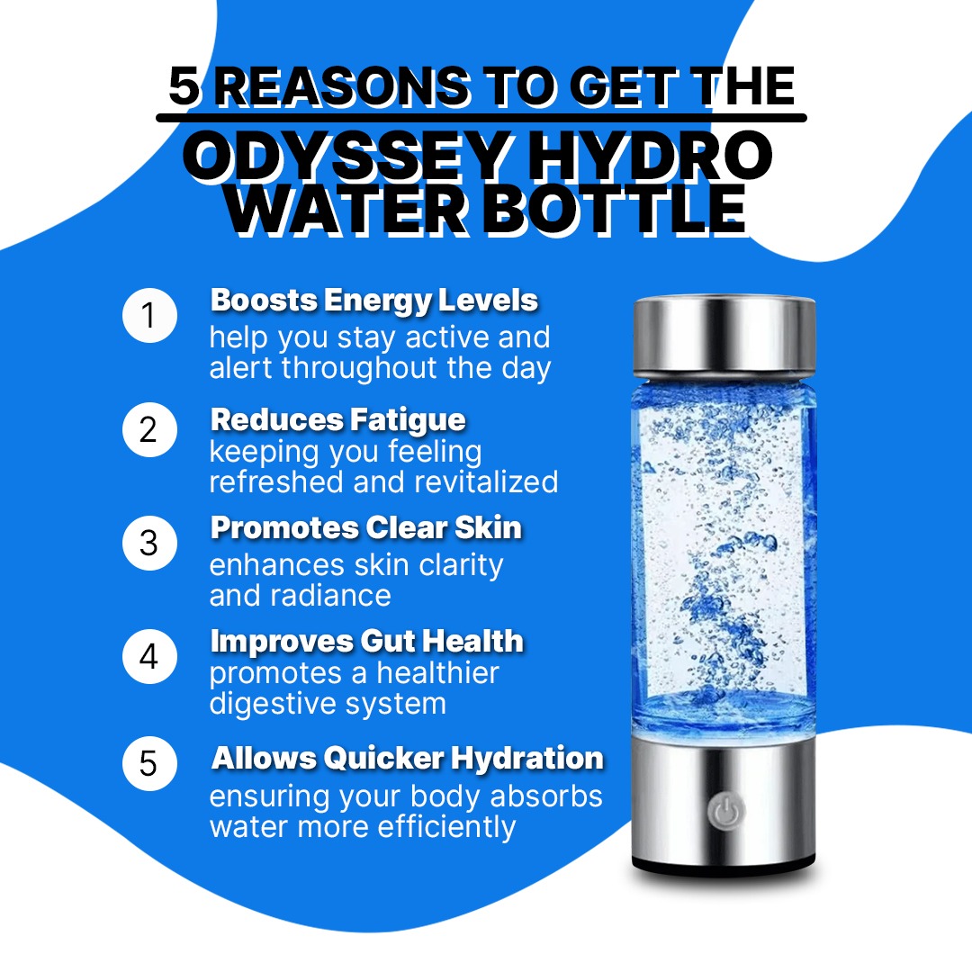 Portable Hydrogen Water Generator 广告素材