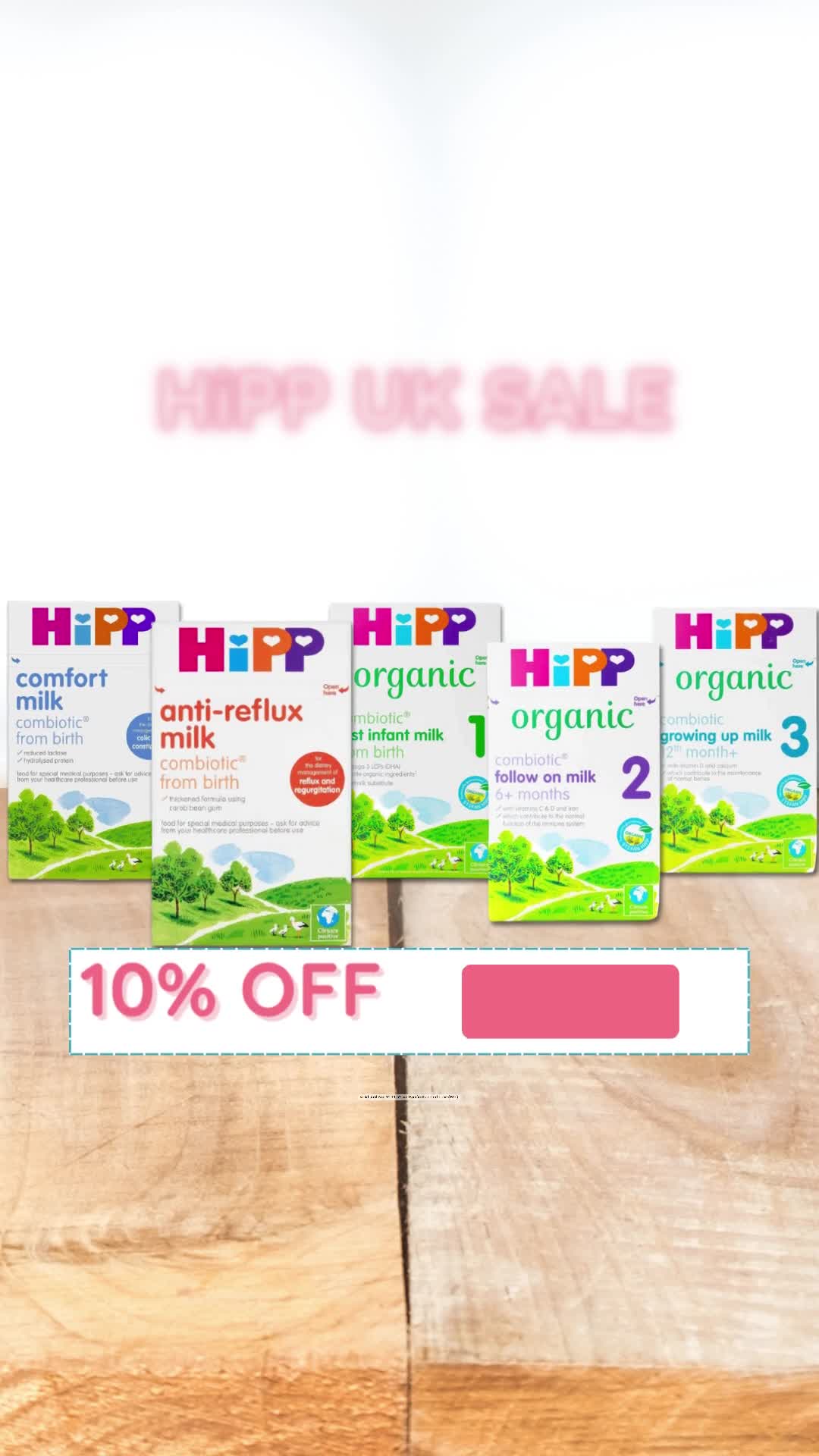 HiPP Formula UK | Get 2 Free Boxes with 1st order 广告素材