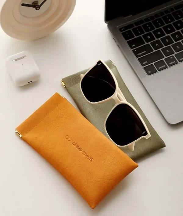 🔥Snap Closure Leather Organizer Pouch 广告素材