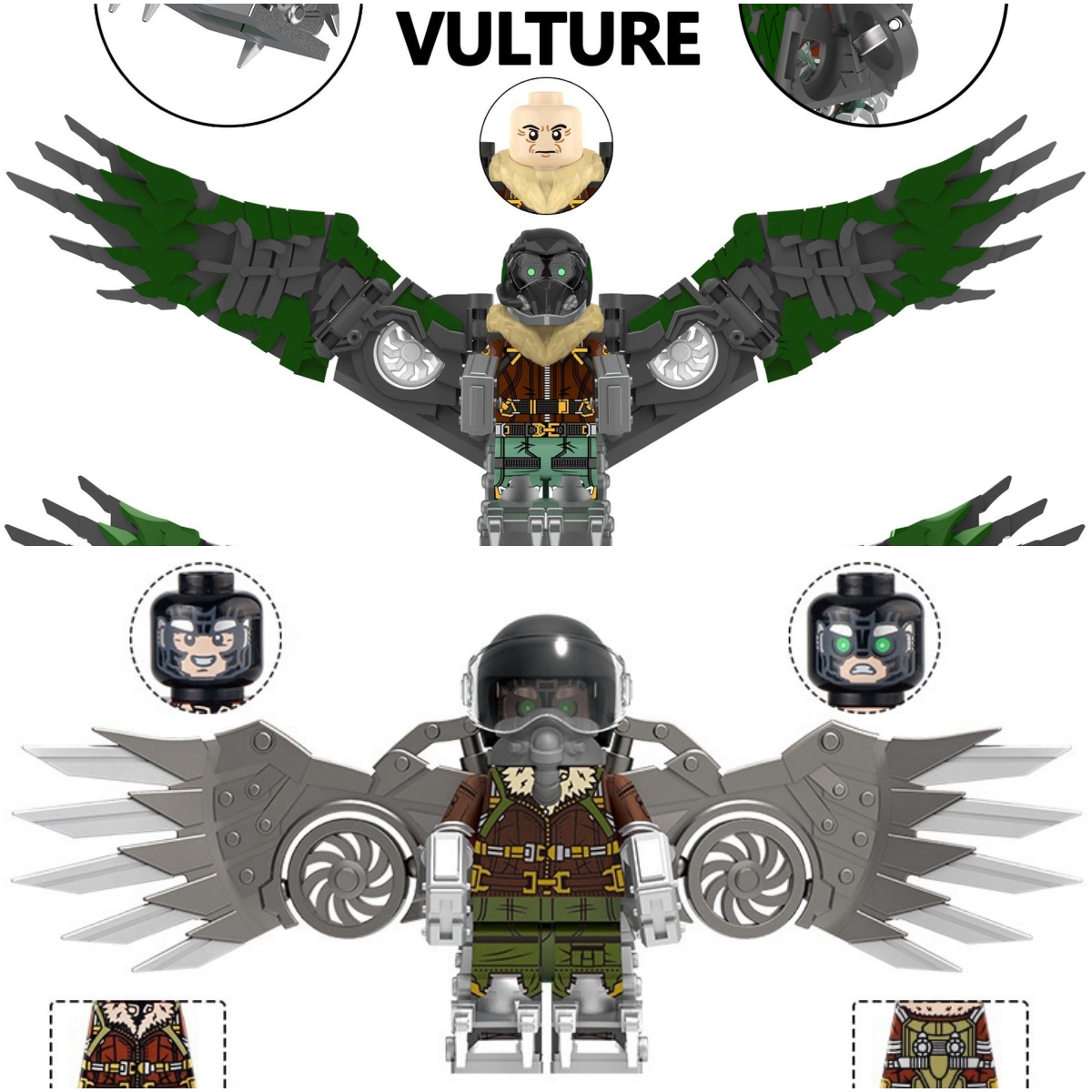 2024 New Vulture Figure Building Blocks(Buy 1 Free 1) 广告素材