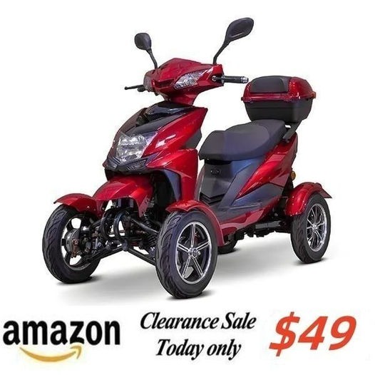 💝 Last Day For Clearance✨Four Wheel Scooter 广告素材