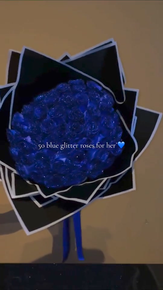 💕Glitter Rose Bouquet💕 - Best Gift to Couples 广告素材