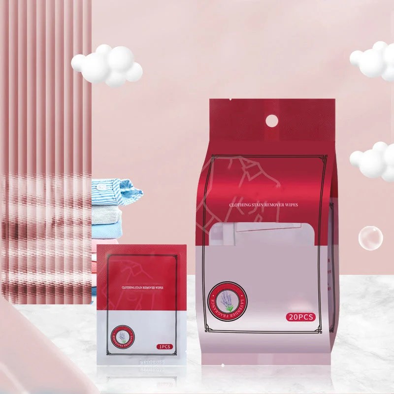 Stain Removal Wet Wipes ad creative