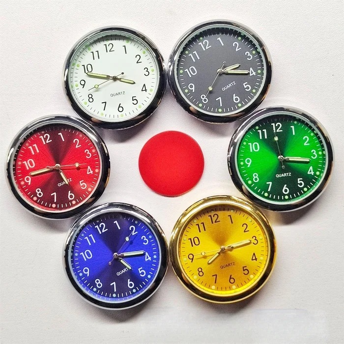 🔥Vintage gift-Luminous decoration mini clock for car/motorcycle/Sewing machine/ ad creative