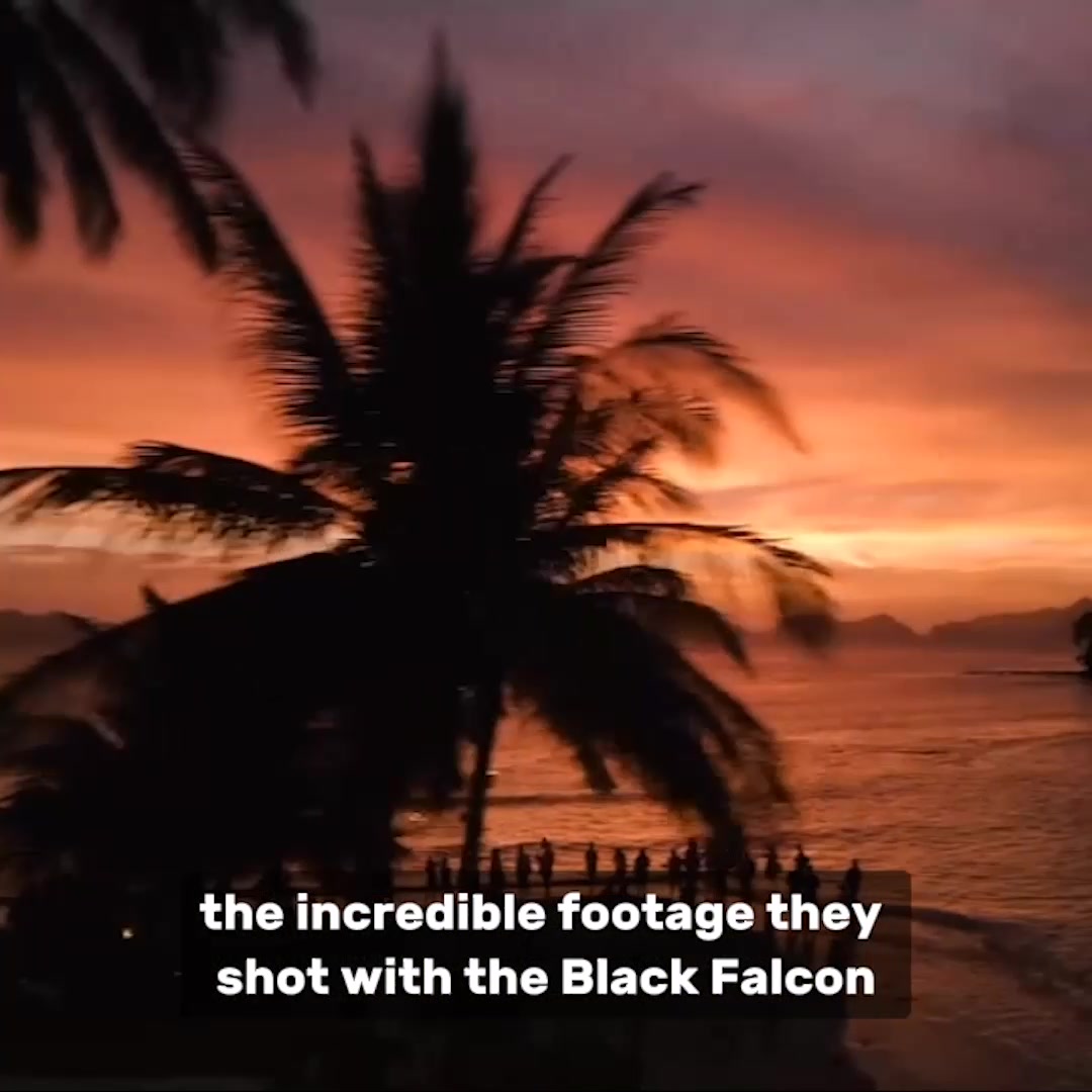 Black Falcon Drone ad creative