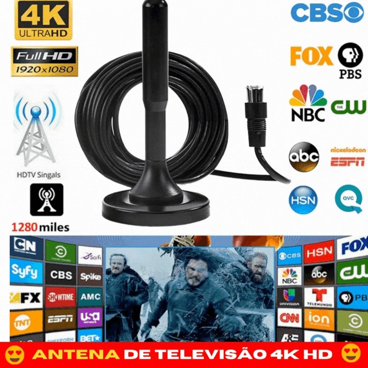 Belo presente 🎁 Recetor de TV digital HD 广告素材