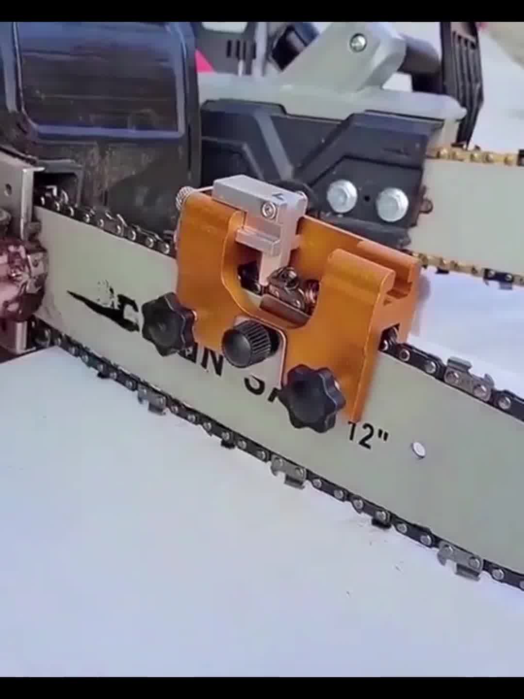 Chainsaw Chain Sharpening Jig ad creative