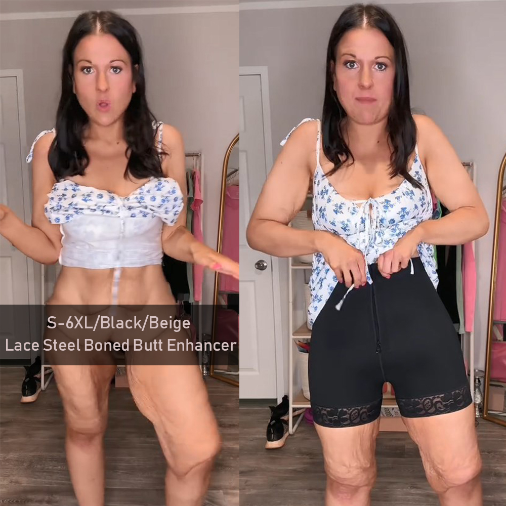 AirSlim® Lace Steel Boned Butt Enhancer 广告素材