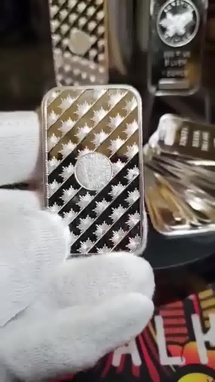 1OZ SUNSHINE MINTING Encapsulated Silver Bar 广告素材